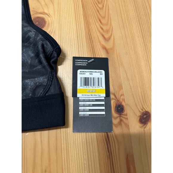 NWT* Under Armour Womens HG Mid Alter Ego Compression Sport Bra Medium - Picture 2 of 7